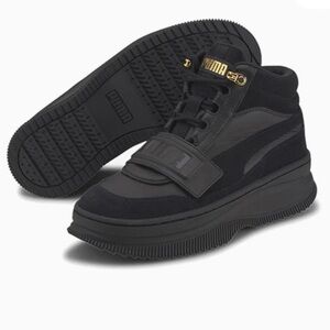 Puma Women's Deva Sneaker Boot Suede